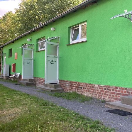 Campingplatz Koberbachtalsperre - Campingfass Mieten Langenbernsdorf Exterior foto