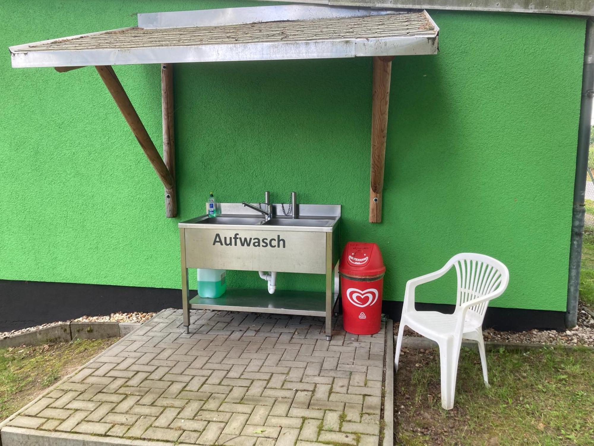 Campingplatz Koberbachtalsperre - Campingfass Mieten Langenbernsdorf Exterior foto
